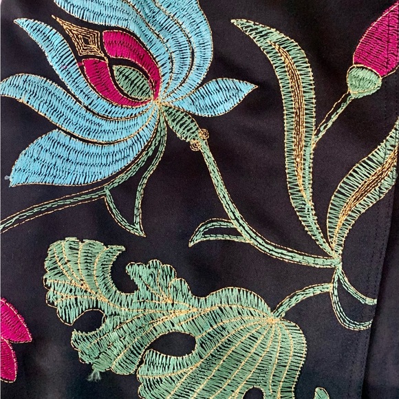 ALBERT CAPRARO Vintage 70’s Embroidered Blazer / Jacket with a Wide Sleeve. - Picture 7 of 10